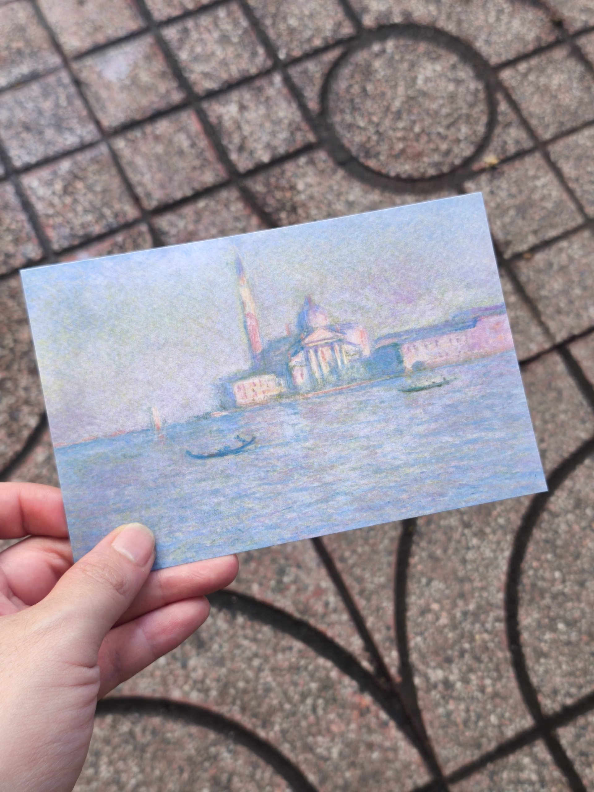 Boxset 100 postcard tranh Claude Monet - Art Museum series