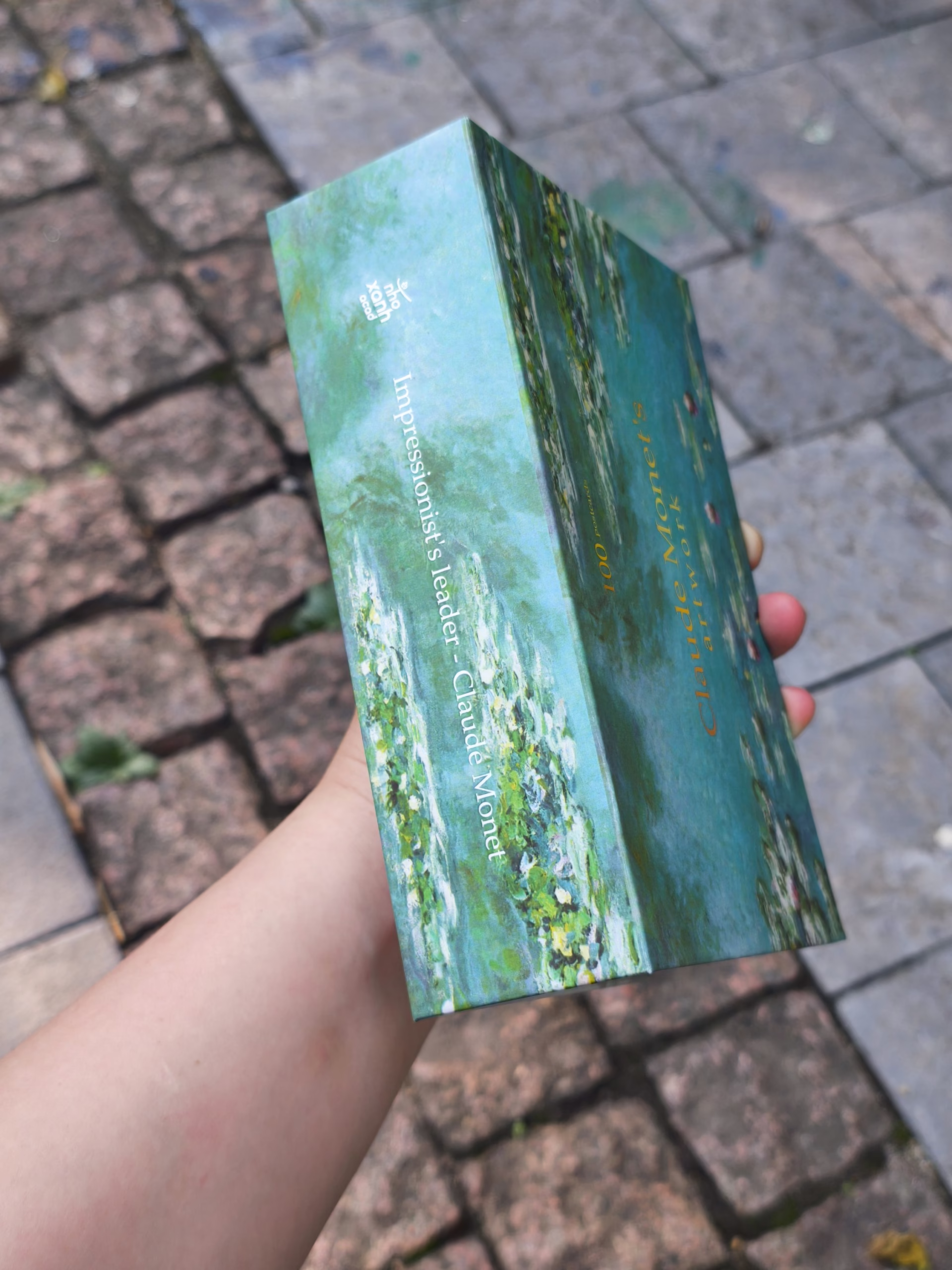 Boxset 100 postcard tranh Claude Monet - Art Museum series
