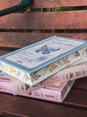 Sổ Butterfly hoạ tiết cạnh viền