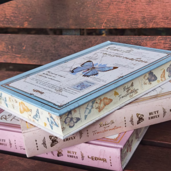 Sổ Butterfly hoạ tiết cạnh viền