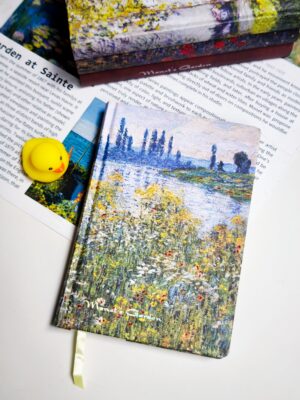 Sổ tranh khu vườn của Monet - Bờ sông Seine