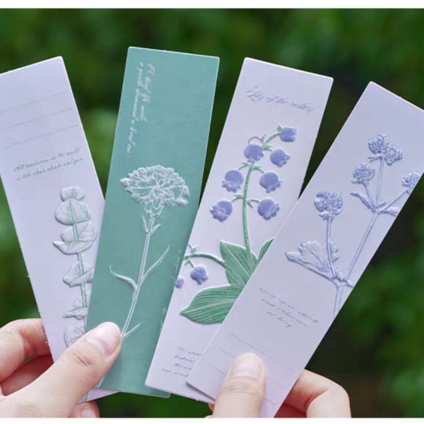 Bộ bookmark hoa x 20c