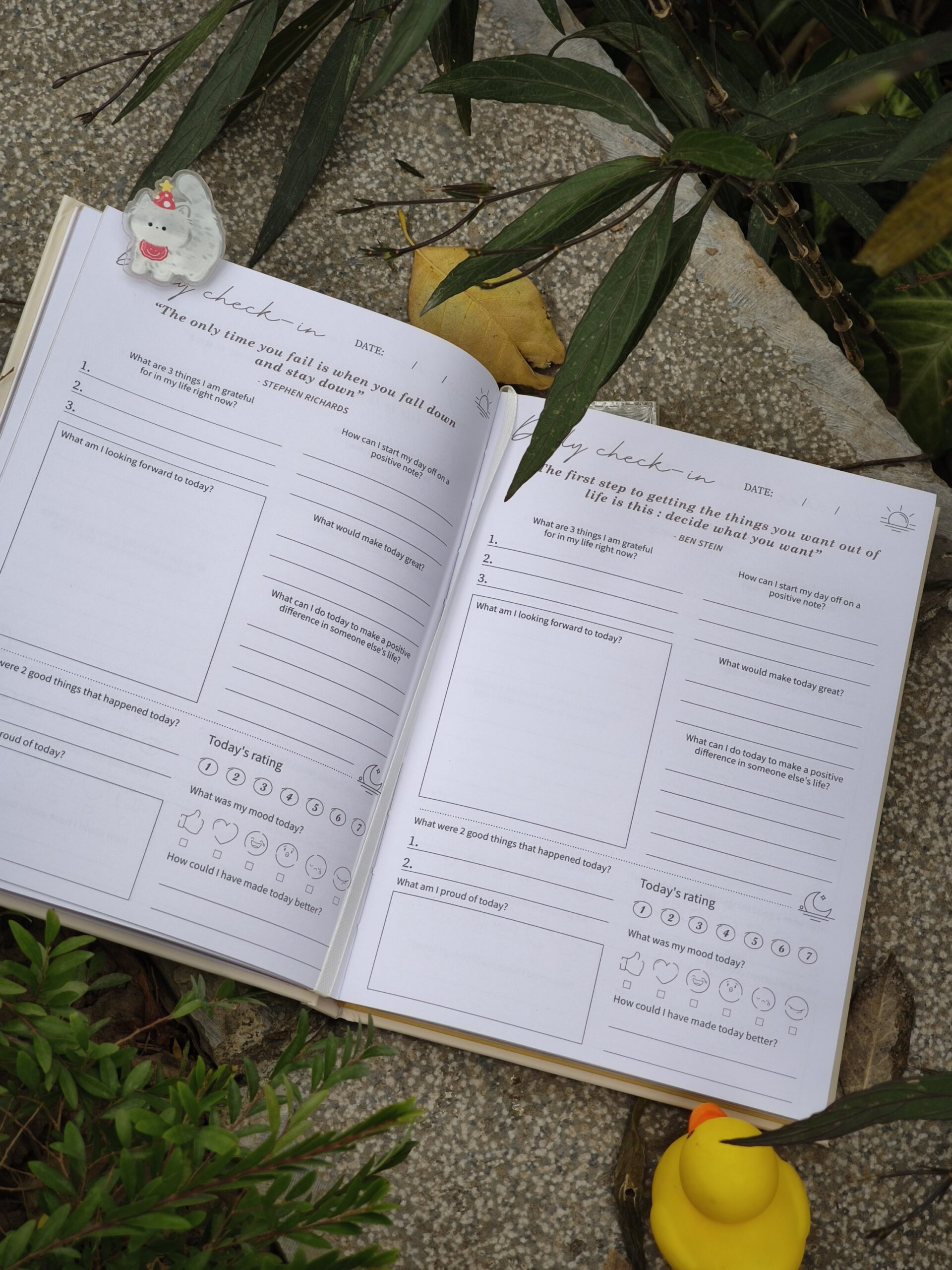 Sổ Self care journal prompt book