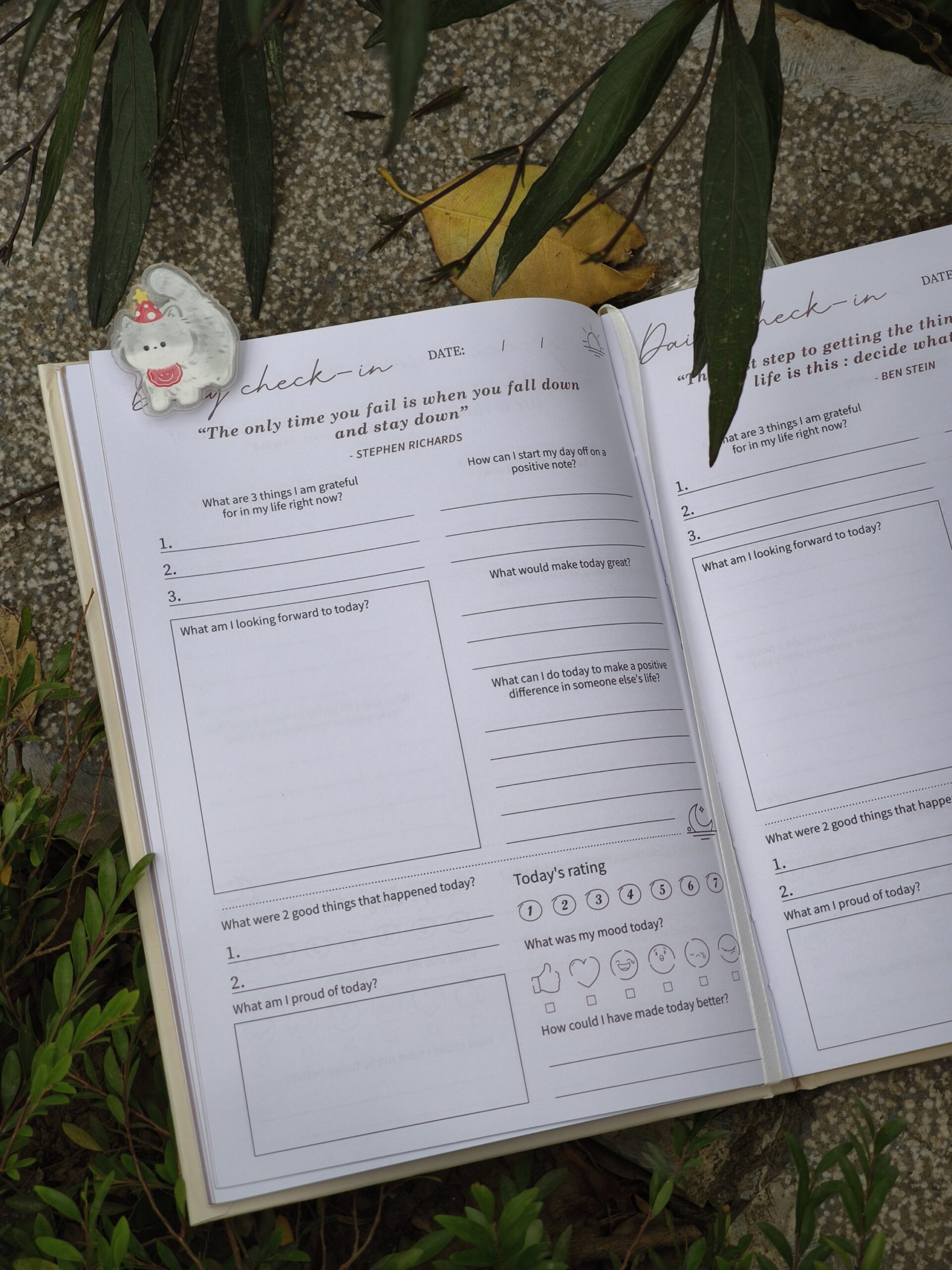 Sổ Self care journal prompt book