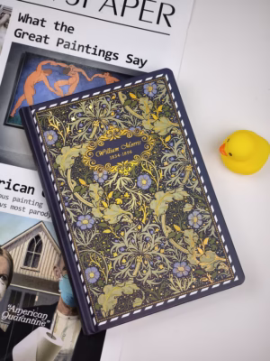 Sổ ép kim William Morris - Seaweed purple