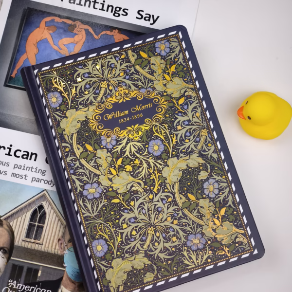 Sổ ép kim William Morris - Seaweed purple