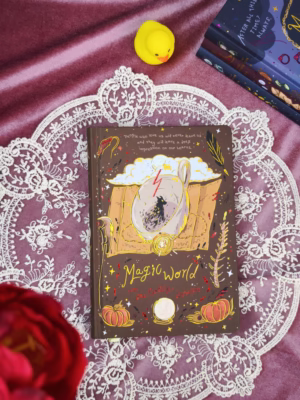 Sổ ép kim Magic World - Harry Potter series (Nâu)