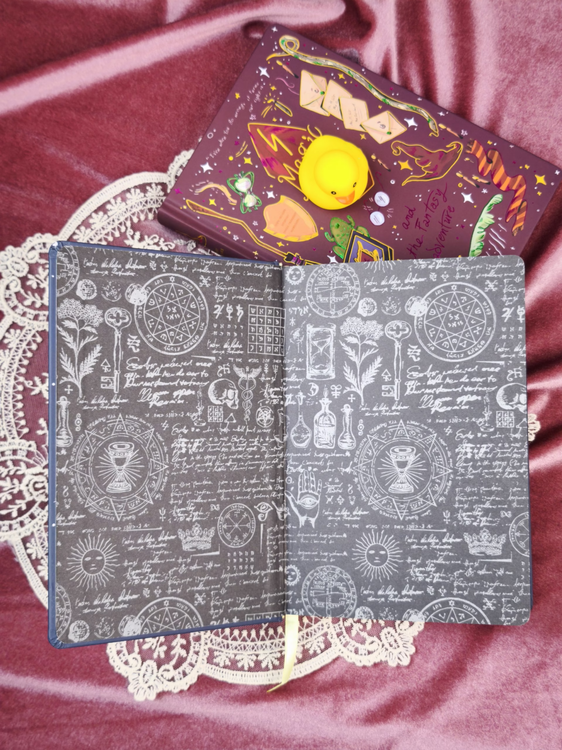 Sổ ép kim Magic World - Harry Potter series (Hồng)