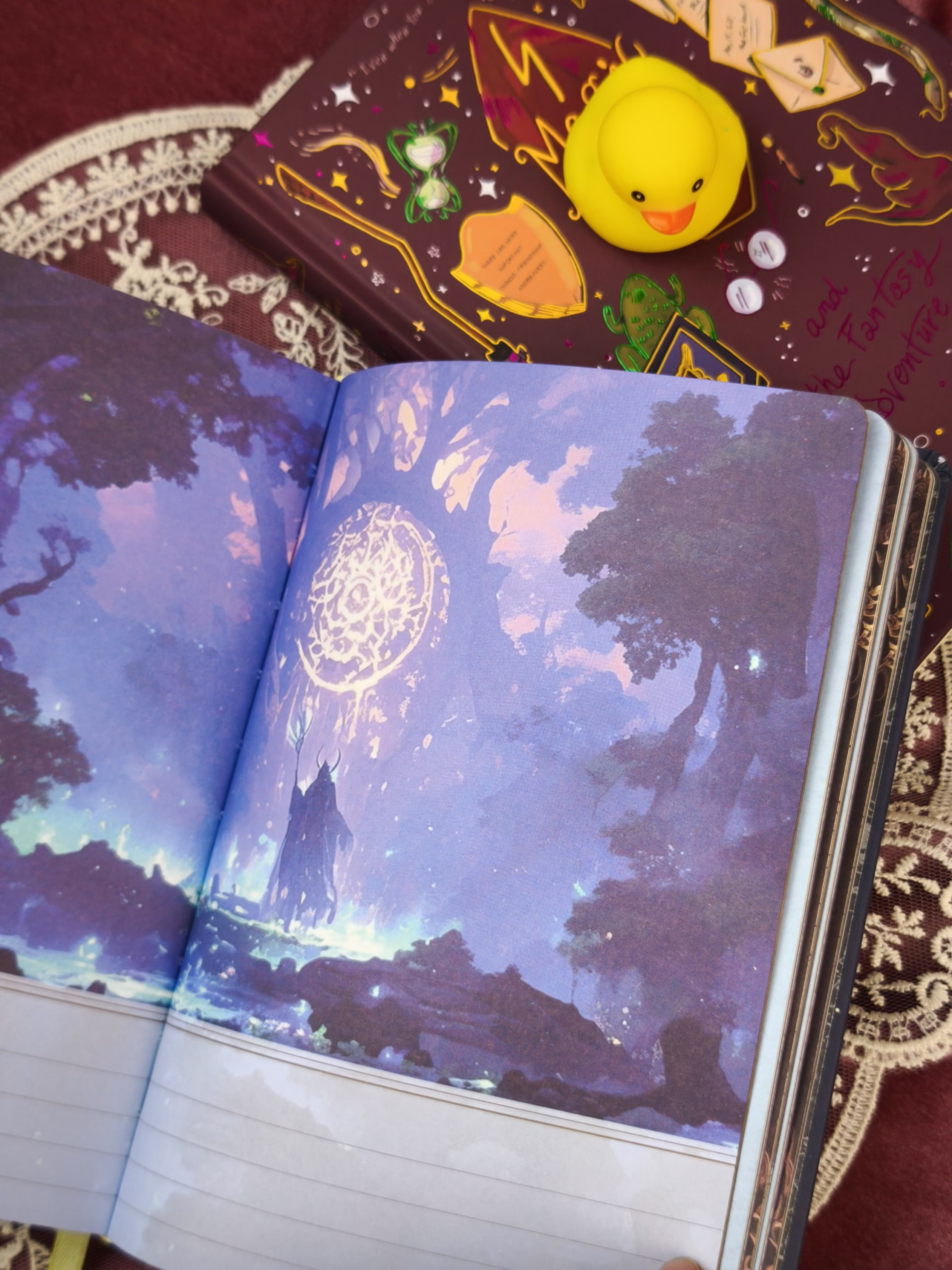 Sổ ép kim Magic World - Harry Potter series (Hồng)