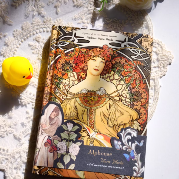 Sổ ép kim nữ thần của Mucha - Daydream (Rêverie)