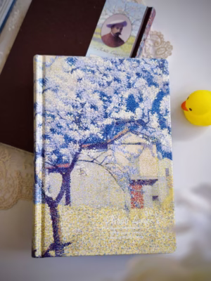 Sổ tranh phong cảnh của Achille Laugé - Cây nở hoa