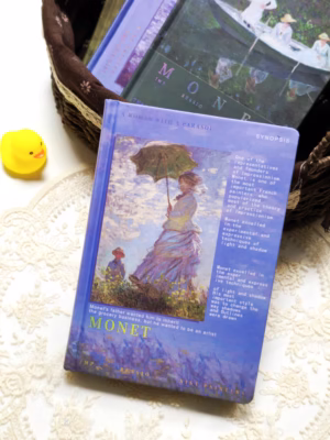 Sổ tranh danh tác của Monet - Woman with a Parasol