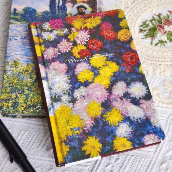 Sổ tranh khu vườn của Monet - Hoa cúc