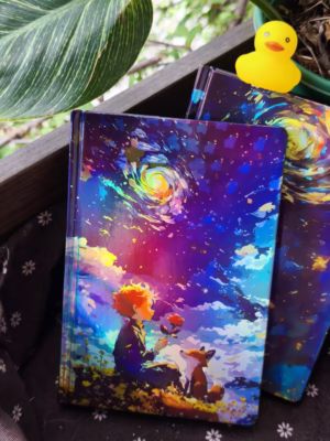 Sổ tranh Hoàng tử bé bìa Hologram