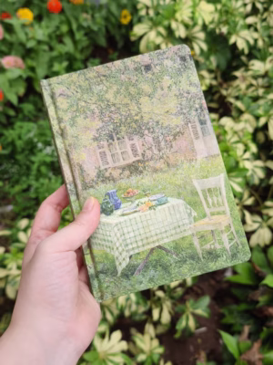 Sổ tranh Henri Le Sidaner – Bàn trong vườn, Gerberoy