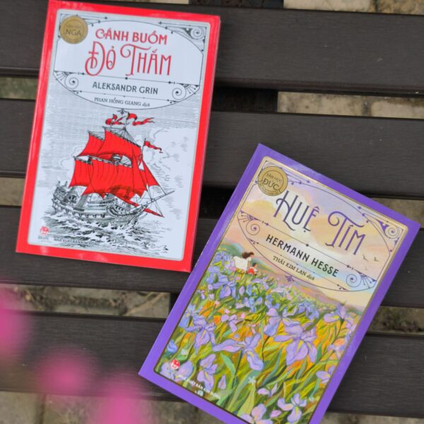 Combo Huệ tím + Cánh buồm đỏ thắm