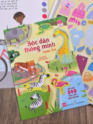 Bóc dán thông minh - Vườn thú_ST_USB