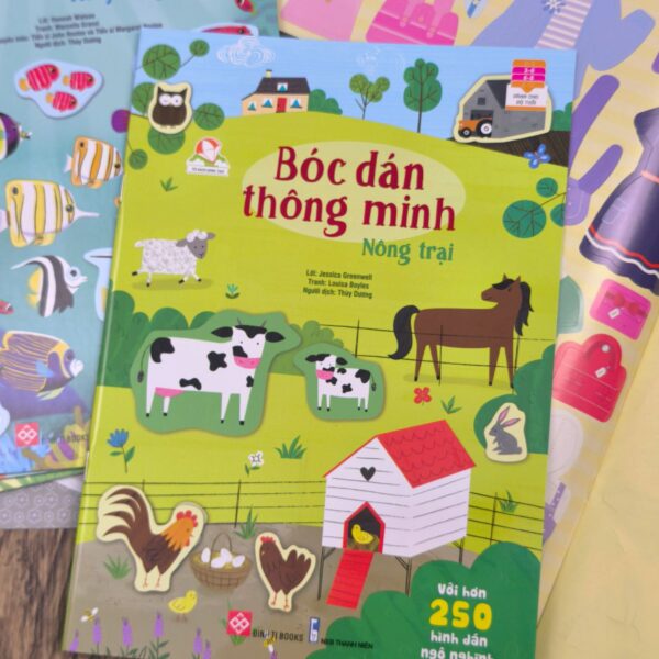 Bóc dán thông minh - Nông trại_ST_USB