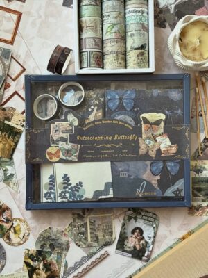 Set Journal Kèm Sổ 125 Chi Tiết - Butterfly Garden