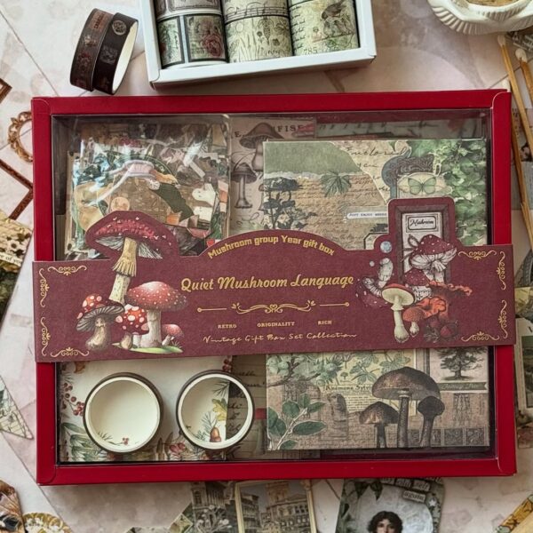 Set Journal Kèm Sổ 125 Chi Tiết - Mushroom