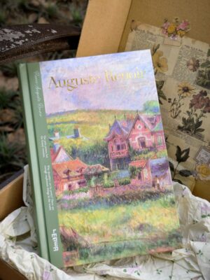Sổ sketch in cạnh viền Renoir - Ngôi nhà của Blanche Pierson ở Pourville Copy