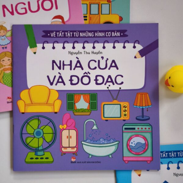 Vẽ Tất Tật Từ Những Hình Cơ Bản - Nhà Cửa Và Đồ Đạc