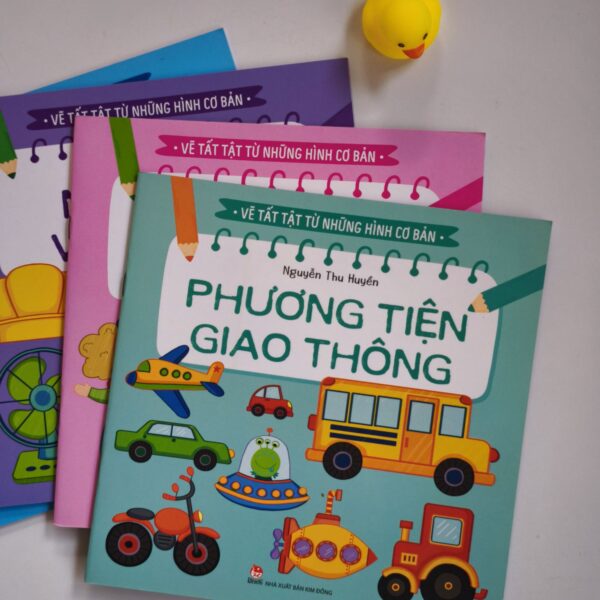 Vẽ Tất Tật Từ Những Hình Cơ Bản - Phương Tiện Giao Thông