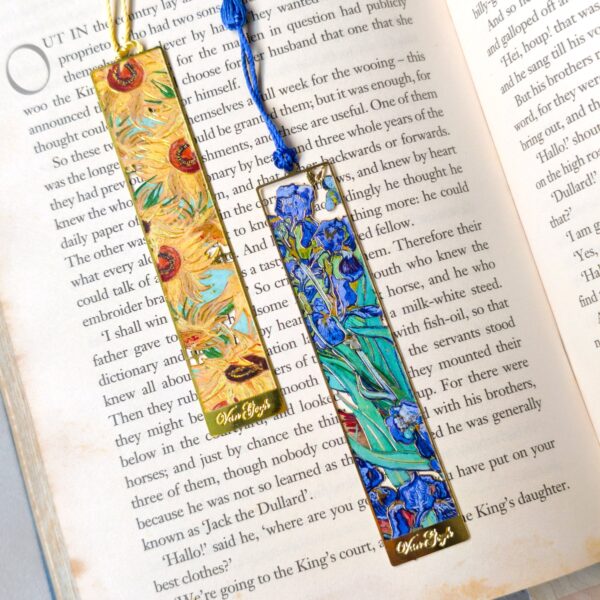 Bookmark hội hoạ 8 mẫu - Zaomo