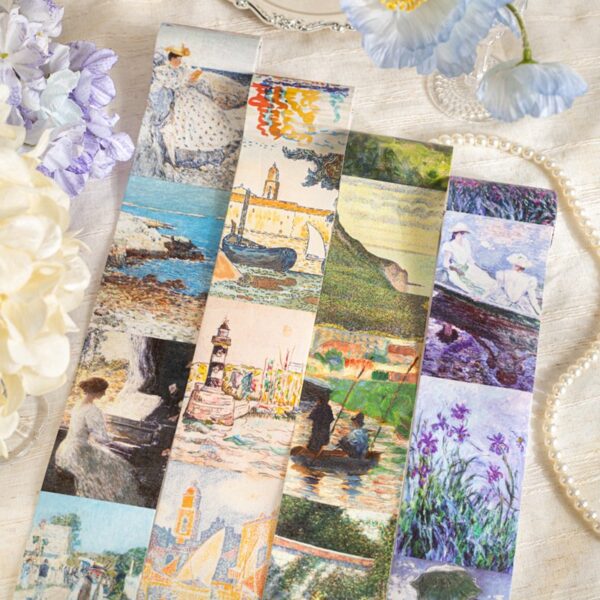 Set 4 cuộn sticker tranh Impression Gallery