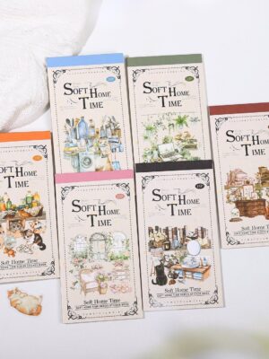 Sticker quyển Soft home time