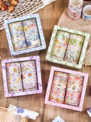 Washi tape Broken flowers