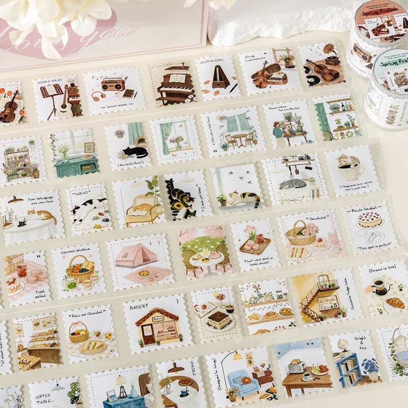 Sticker cuộn Spring Prelude