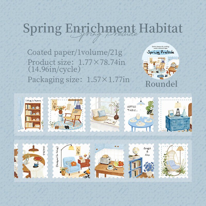 Sticker cuộn Spring Prelude