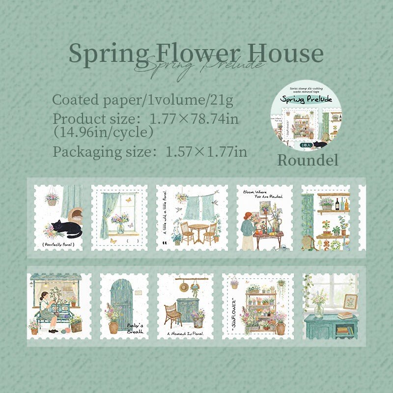 Sticker cuộn Spring Prelude