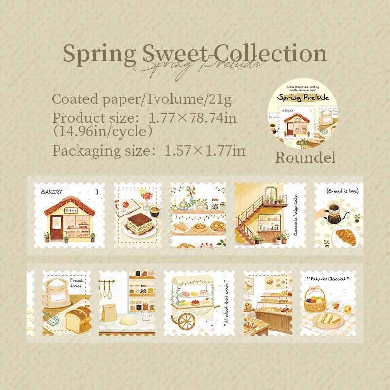 Sticker cuộn Spring Prelude