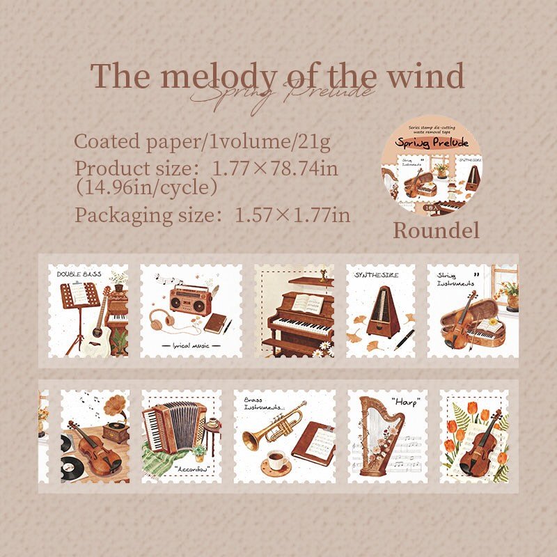Sticker cuộn Spring Prelude
