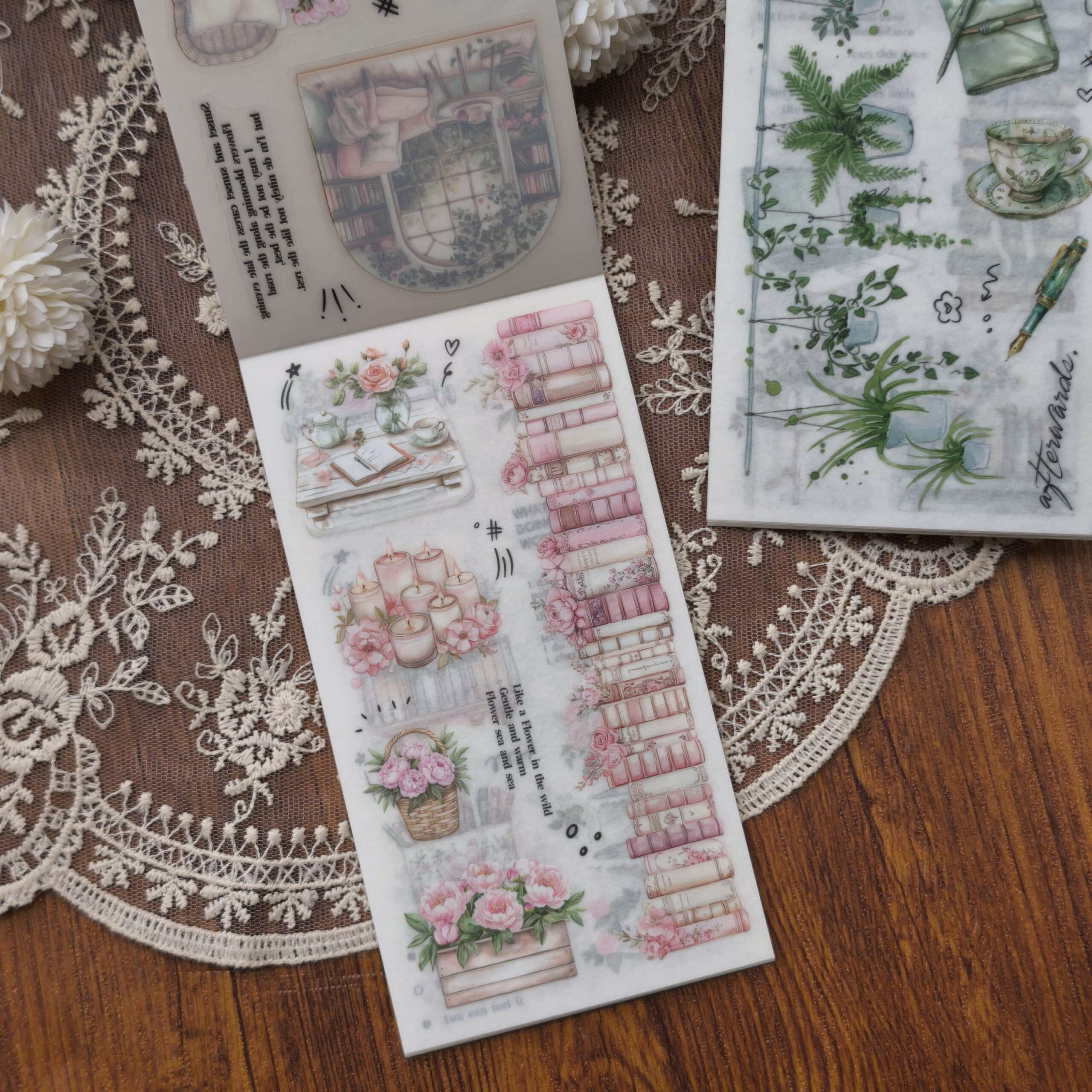 Sticker quyển Soft home time