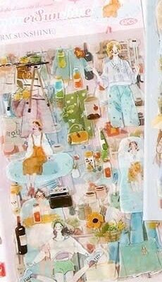 Sticker 4 mùa - Summer