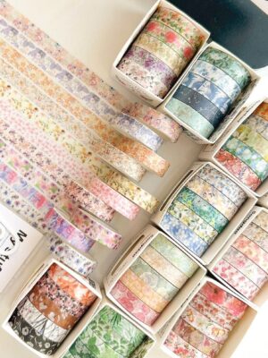 Washi tape Summer flowers
