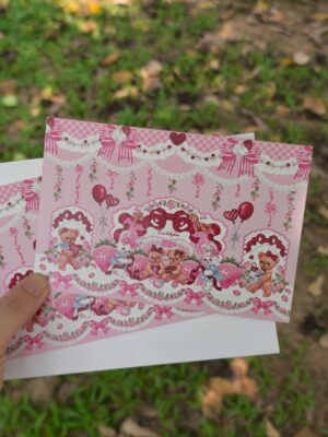 Thiệp giấy ánh trai Leben