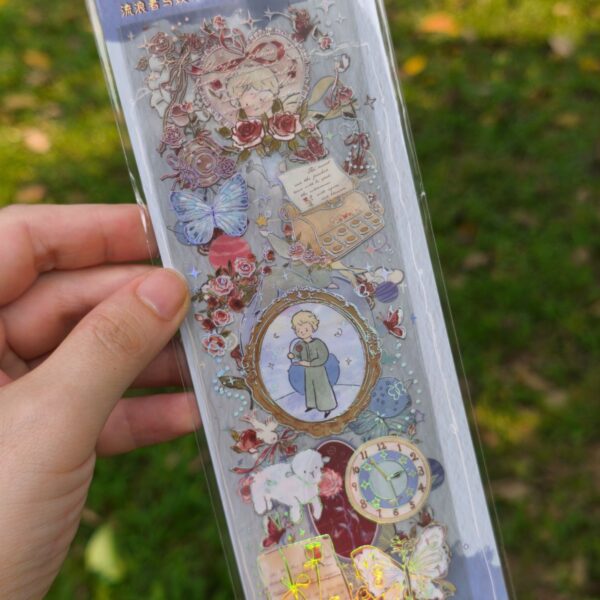 Sticker Hoàng Tử Bé Rose & Wanderer