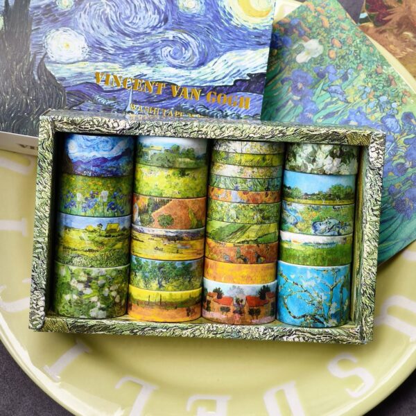 Washi tape hộp Starry Night 25 cuộn