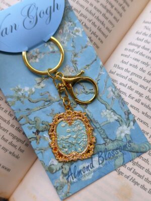 Móc khoá art museum - Hoa hạnh nhân