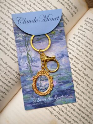 Móc khoá art museum - Hoa súng