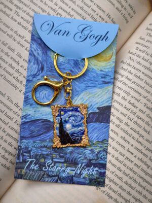 Móc khoá art museum - Starry night