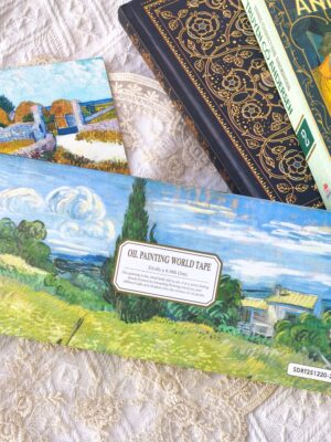 Washi tape Oil painting world tape 32 cuộn