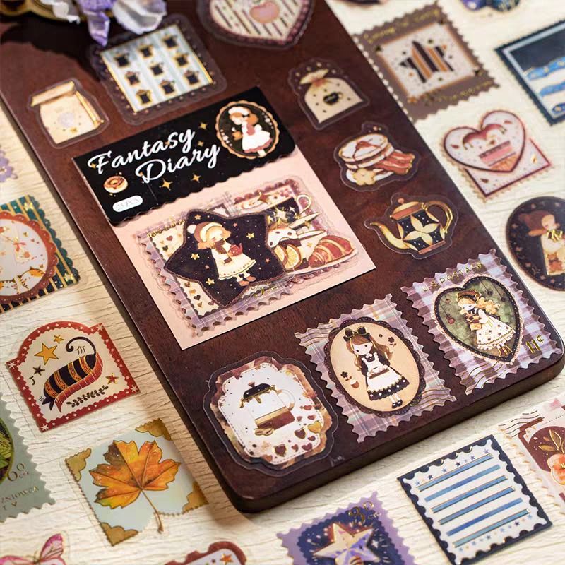 Sticker Fantasy Diary