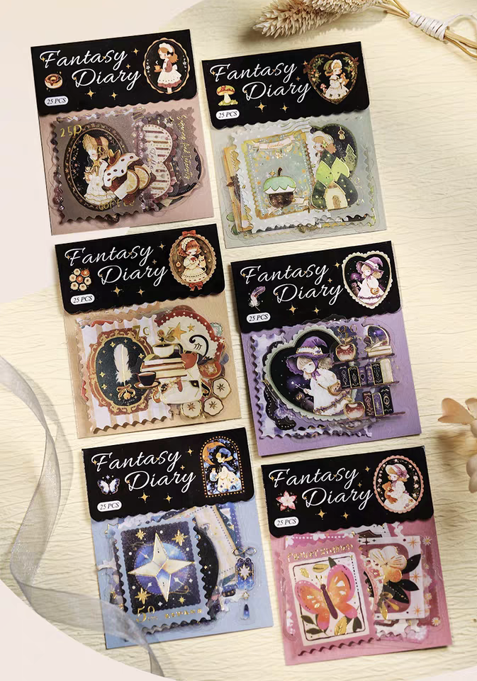 Sticker Fantasy Diary