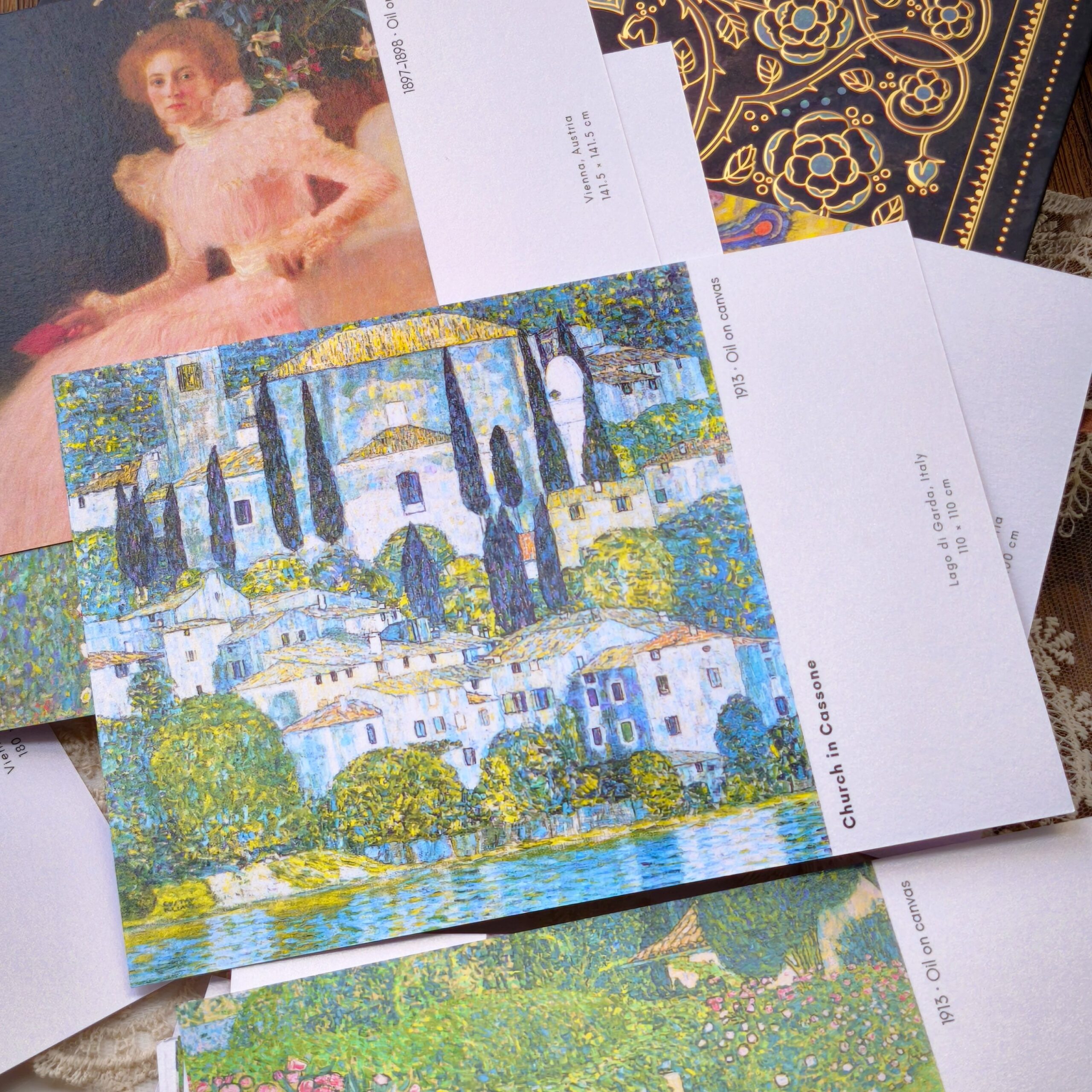 Set 20 postcard Klimt