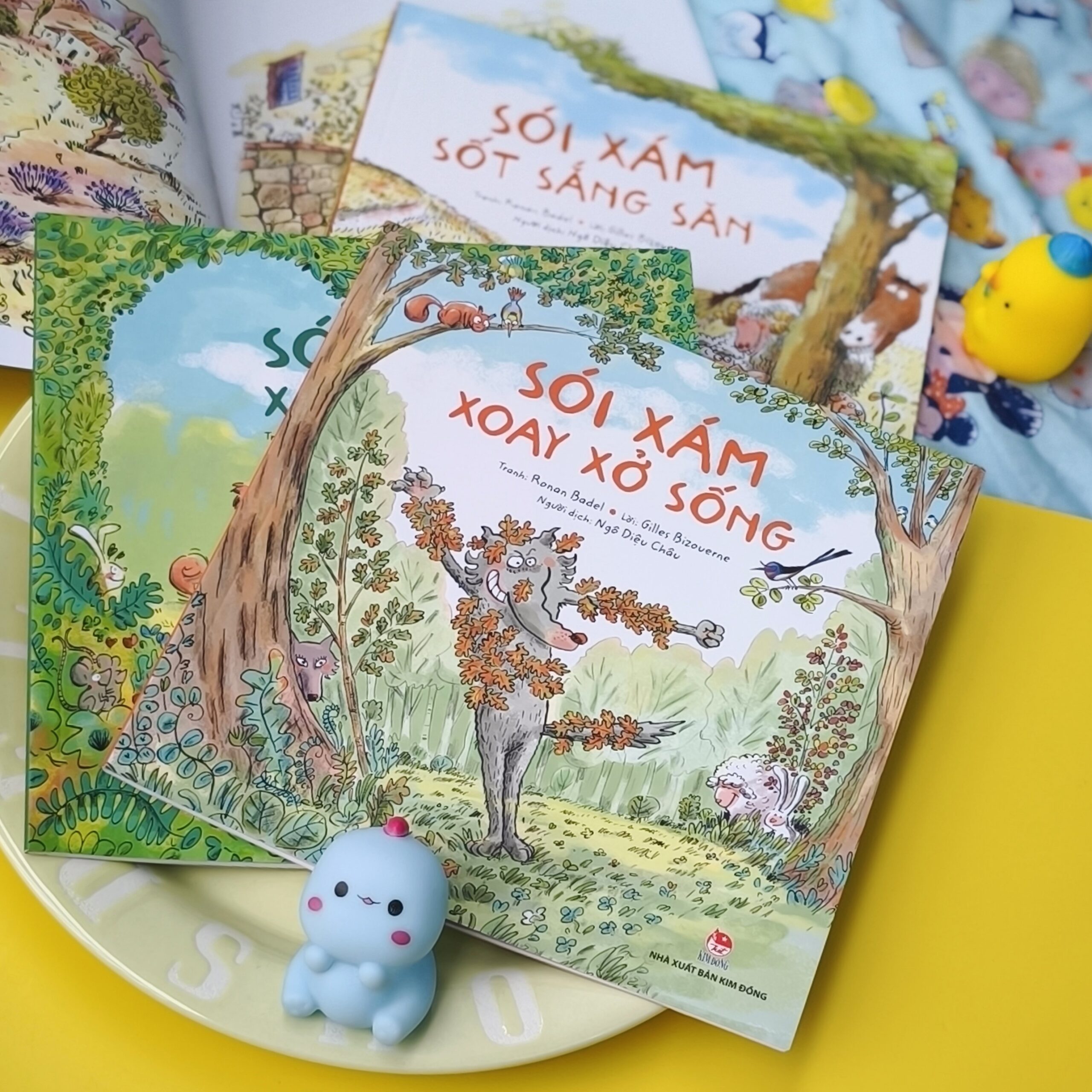 Combo Sói xám sục sơn xanh (5 cuốn)